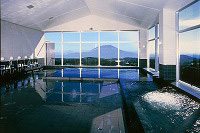Large bath with panorama window