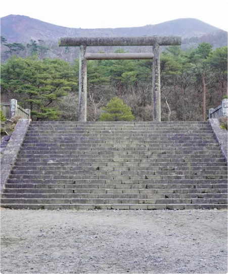 Kirishima-Kinkowan National Park Takachiho-Gawara (Old Shrine Site)