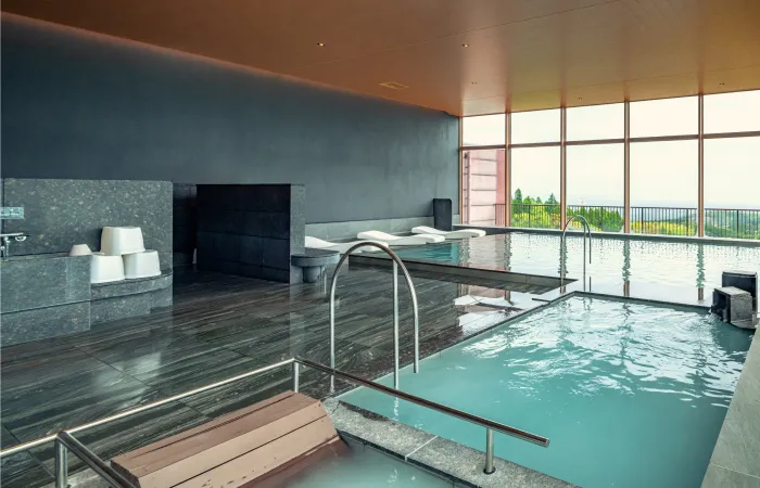 사쿠라지마 섬을 전망할 수 있는 ‘소라 (宙)’